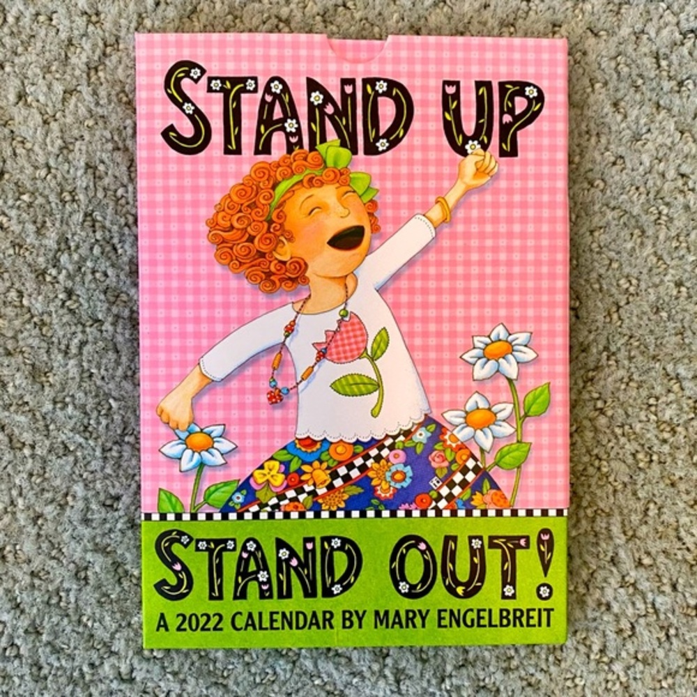 Mary Engelbreit's 2022 Monthly Pocket Planner Calendar: Stand Up Stand Out! 💕💚